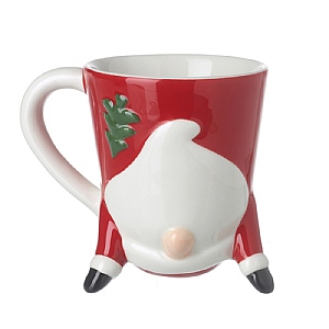 Upside Down Santa Mug