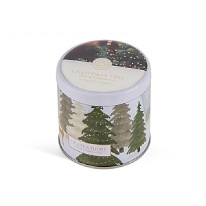 History & Heraldry Tin Candle Xmas Tree