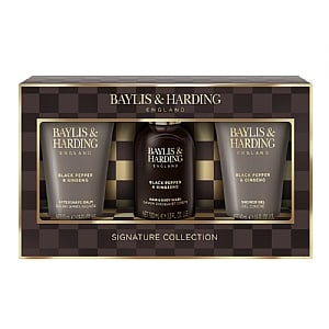 Baylis & Harding Black Pepper & Ginseng Mens Mini Trio Set