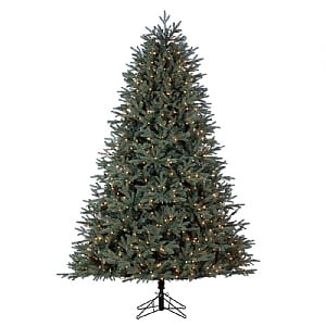 7ft Pre-Lit Bradbury Blue Spruce Artificial Christmas Tree