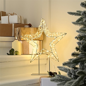 Dewdrop LED Star on Stand