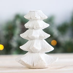 White Tree Candle holder (16cm)