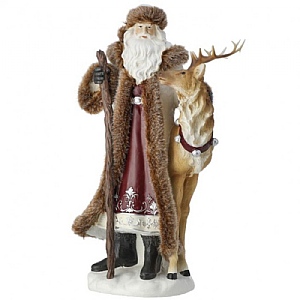 Regents Park Santa with Deer (38cm)