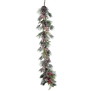 Frost Pine Berry Garland (5ft)