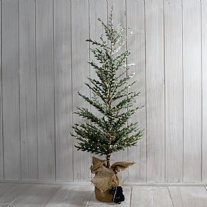 LED Tree in Hessian Pot (100cm)