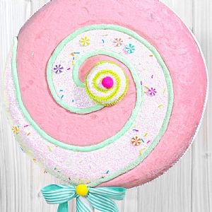 Pink Lollipop Decoration (70.5cm)