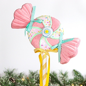 Pink Lollipop Decoration (56cm)