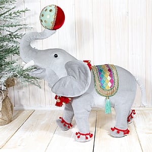 Standing Circus Elephant Decoration (92cm)