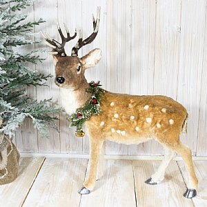 Standing Deer Decoration (75cm)