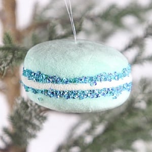 Hanging Macaron Decoration (10cm)