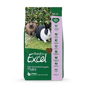 Burgess Excel Light Rabbit Nuggets With Mint (1.5kg)