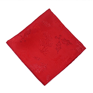 Winter Hedgerow Red Napkins (Box of 4)