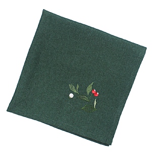 Rosehip Green Napkins (Box of 4)