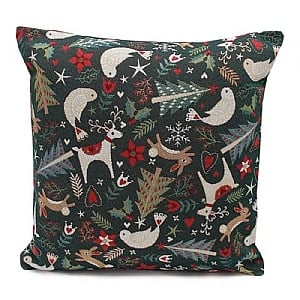 Forest Fun Green Cushion