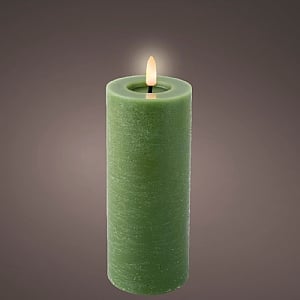 Lumineo Green LED Candle - Large