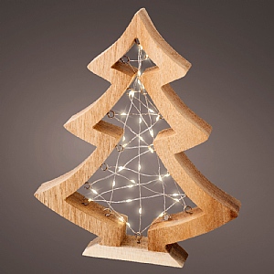 Lumineo LED Wooden Tree - Small