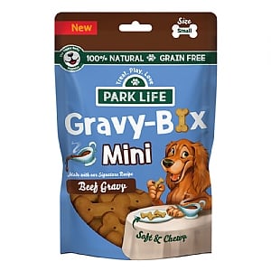 PARK LiFE Gravy-Bix Mini Dog Biscuits - Original Beef (100g)