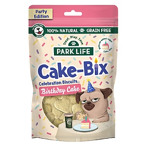 PARK LiFE Cake-Bix Celebration Dog Biscuits - Birthday Cake (100g)