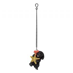 Vivid Arts Hanging Star Black Labrador