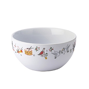 Foxwood 12 Days of Xmas Dip Bowl