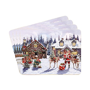 Macneil Santa Placemats (Set of 4)