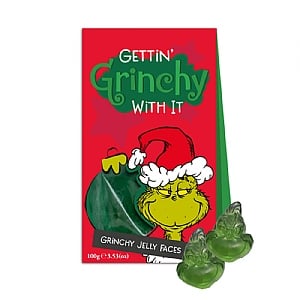 The Grinch Jelly Faces Box (100g)