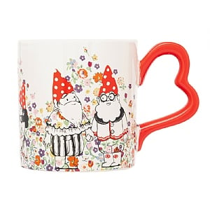 Cath Kidston Gnomes Heart Handle Mug