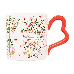 Cath Kidston Oh My Heart Handle Mug