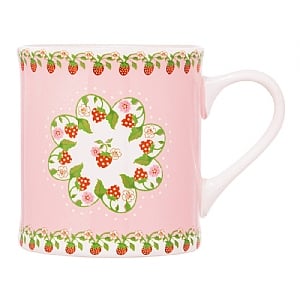 Cath Kidston Strawberry Pink Mollie Mug