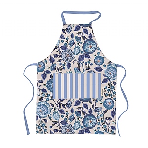 Cath Kidston Strawberry Garden Blue Easy Adjust Apron