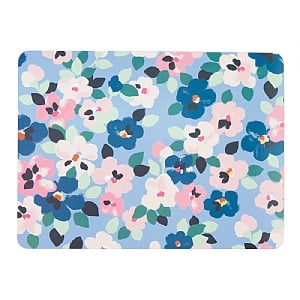 Cath Kidston Paint Pansies Blue Placemats (set of 4)