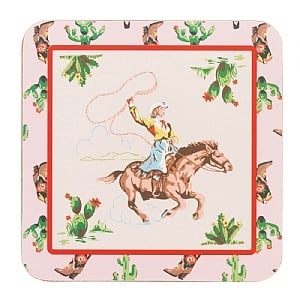 Cath Kidston Cowgirl Rodeo Coasters (set of 4)