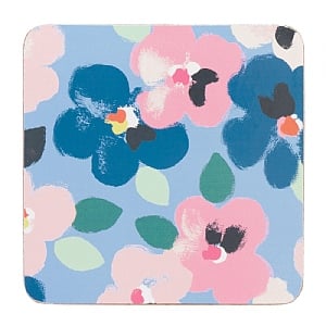 Cath Kidston Paint Pansies Coasters (set of 4)