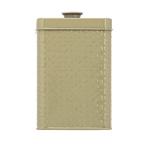 Artisan Street Embossed Canister - Moss