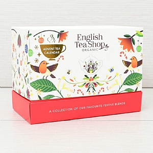 English Tea Shop Advent Calendar White Gift Box (25 Sachets)