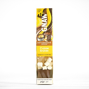 Gnaw Gooey Crème Brûlée Hot Chocolate Spoon (40g)