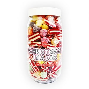 The Treat Kitchen Christmas In a Jar Xmas Sweet Mix (160g)