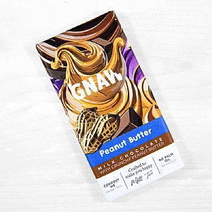 Gnaw Milk Chocolate Peanut Butter Bar (80g)