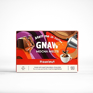 Gnaw Hazelnut Mocha Melts (240g)