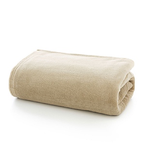 Deyongs Snuggle Touch Microfibre Throw Pebble 140 x 180cm