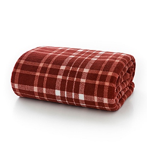 Deyongs Snuggle Touch Microfibre Throw Tartan 140 x 180cm