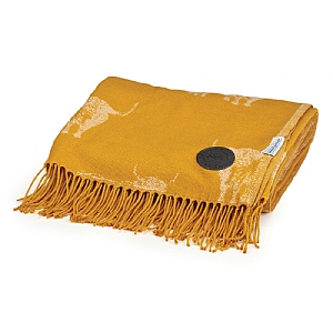 Deyongs Cow & Calf Throw Ochre