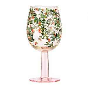 Cath Kidston Dolly Rose Wine Glasses (set of 2)