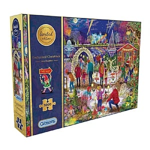 Gibsons Enchanted Christmas Limited Edition 1000 Piece Jigsaw Puzzle