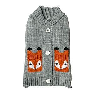 Happy Pet Fox Cardigan (Medium / Large)