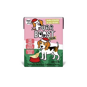 Fur Boost, Turkey, Parsnip and Cranberry Dog Drink (400ml)