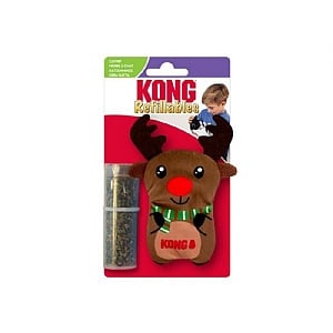 KONG Holiday Refillables Reindeer Cat Toy