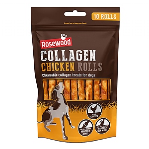Rosewood Collagen Rolls Chicken 10pc (70g)