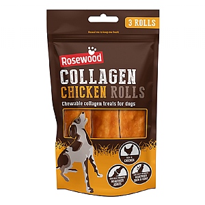 Rosewood Collagen Rolls Chicken 3pc (70g)