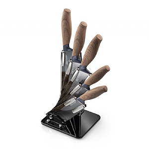 Taylors Eye Witness Brooklyn 5 piece Walnut Handle Fan Knife Set